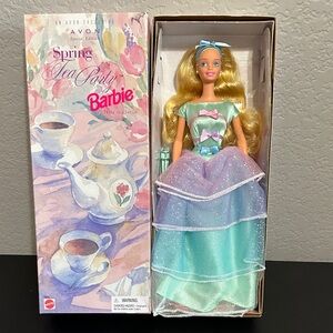 1997 Avon Spring Tea Party Barbie Vintage